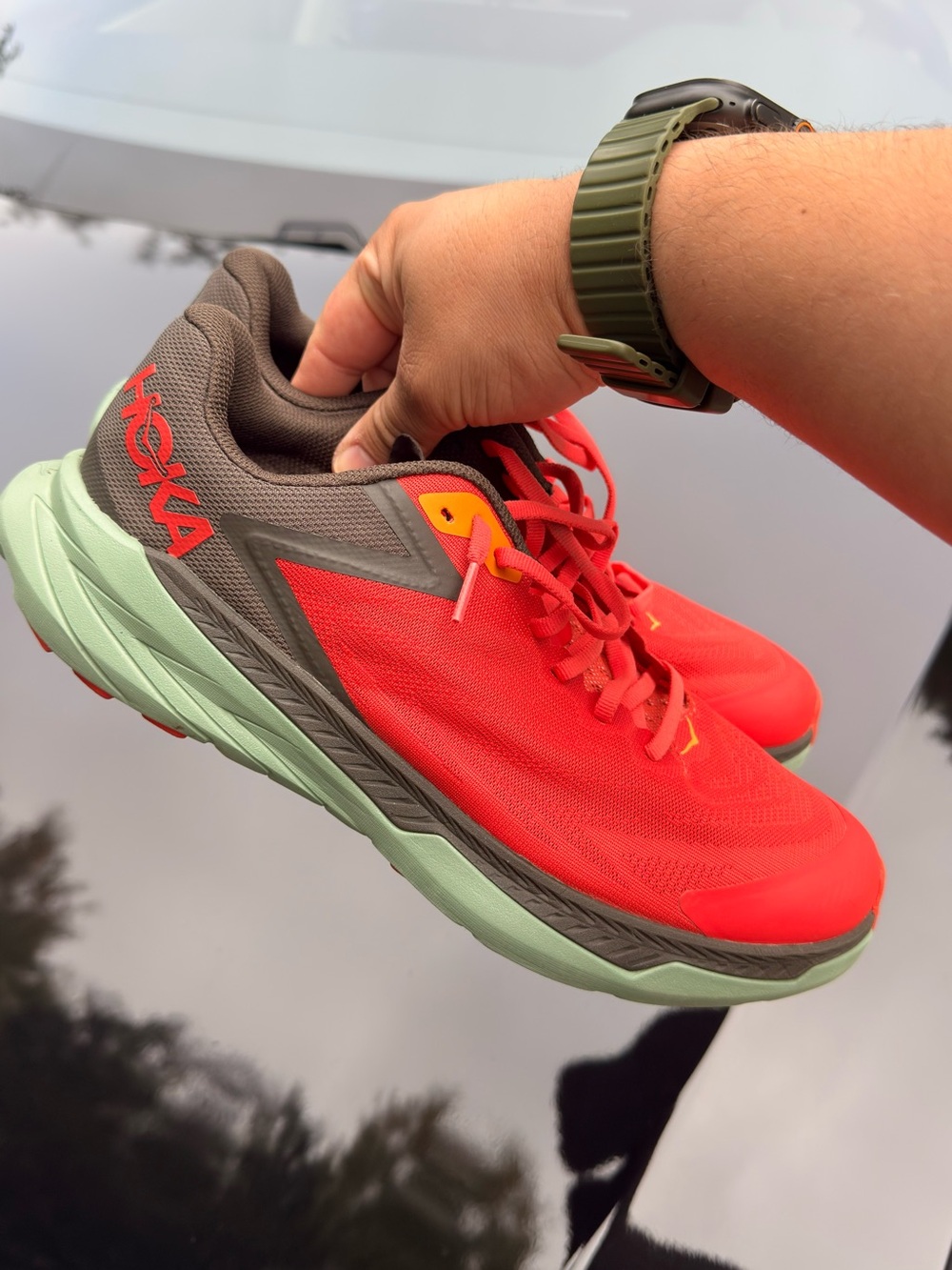 HOKA ZINAL - FIESTA / BLACK OLIVE